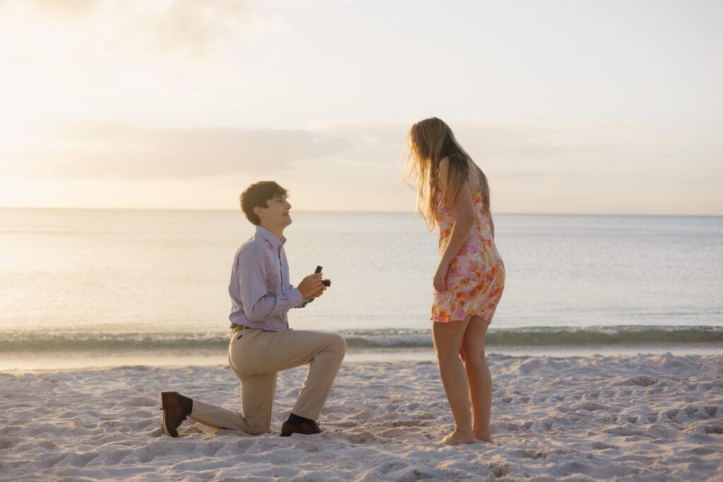 Proposal in Naples Florida at the Ritz Carlton Resort. 
