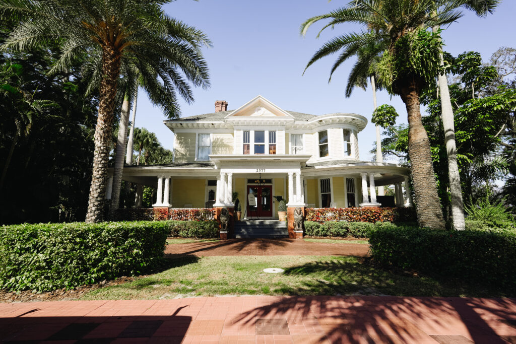 The Heitman House Fort Myers Wedding Venue in Fort Myers, Florida. 